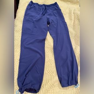 Urbane Performance blue scrub pants medium
